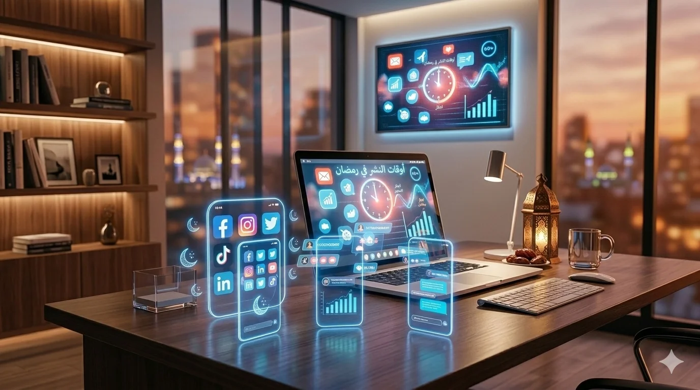 أفضل أوقات النشر على السوشال ميديا في رمضان